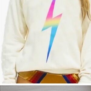 RARE Aviator Nation Bolt Crewneck sweatshirt